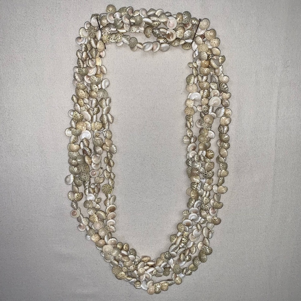 Beach Sea Shell Necklaces Natural Snail Mini Boho Hippie Gypsy Strand Statement